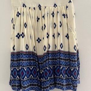 Patterned skirt
